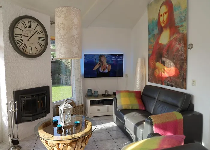 Am Mit Kamin & Sauna - Seestern 251 Дом отдыха Юлианадорп